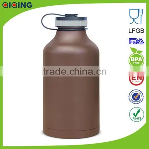64oz Double Wall Vacuum Insulated Stainless Steel Growler HD-104A-6 thumbnail-2