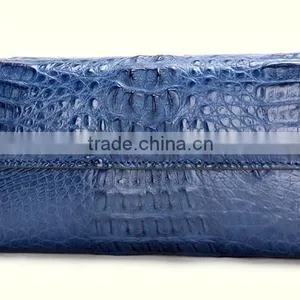High Quality Ladies Evening Clutch Bag Crocodile Pattern Leather Wallet Massager Bags for Women thumbnail-3