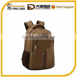Brown Canvas Backpacks for College Student,vintage Fashion Backpack Bags thumbnail-1