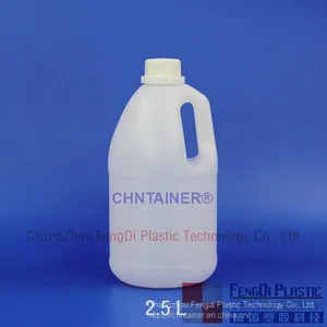 1/2 Gallon 2.5L Round Handled Bottle for Detergent thumbnail-1