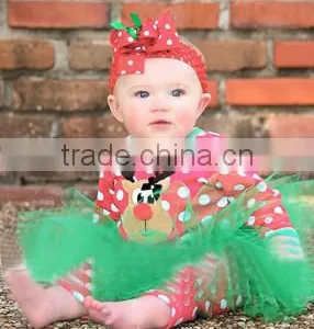 Long Sleeve Cotton Baby Girls Christmas Dresses MY-IA0018 thumbnail-1