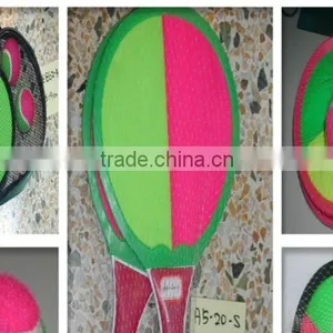 Beach Play Set Wood Beach Tennis Racket thumbnail-5