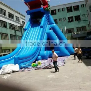 2015 Newest PVC Tarpualin Inflatable Water Slides Gaint Inflatable Water Slider for Sale thumbnail-1