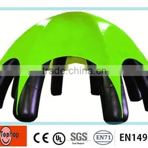 2015 Hot Sale 32OZ Pvc Tarpualin 100% Air Sealed Inflatable Car Tent thumbnail-1