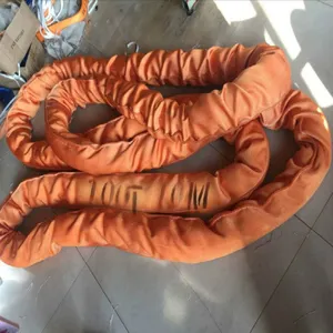 WLL 400 Ton Heavy Duty Endless Polyester Round Lifting Slings Belt Strap thumbnail-3