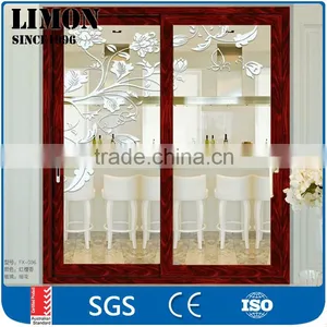 Big Galss Panel Frame Aluminum Sliding Doors thumbnail-1