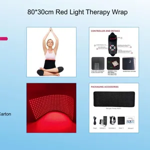 Newest Led Therapy Light Pad Wraps Therapy Beds for Full Body Half Body Healthcare and Wellness thumbnail-3