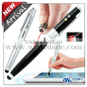 Wholesale Laser Led Light Stylus Pen and Pen Drive thumbnail-1