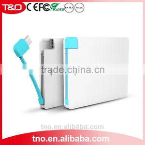 Custom Credit Card Portable Mobile Power Bank 2500mah thumbnail-5