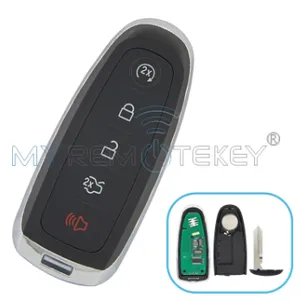 FCC M3N5WY8609 PN 164-R8092 BT4T-15K601-HC BA1T-15K601 Smart Key 5 Button 315mhz/434mhz ID46-PCF7953 Chip for Ford Explorer Edge Expedition Focus thumbnail-1