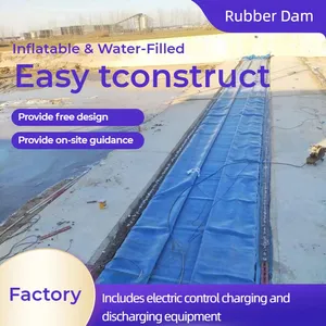 Sunny Air Filling Inflatable Rubber Dam for Flood Control and Water Storage thumbnail-1