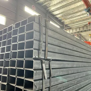 Square and Packed by Strips 20*20-500*500mm/20*40-300*500mm Carbon Steel Rectangular Pipe thumbnail-3