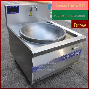 Deru Electromagnetic Large Cooking Range, Commercial High-power Induction Cooker, Special Large Cooking Range for Canteens, Mutton Soup Stove thumbnail-1