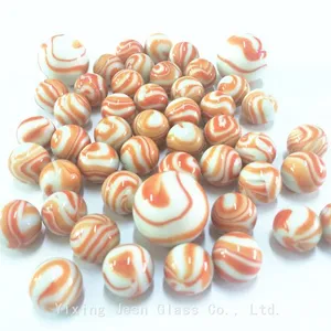 Wholesale Glass Beads Marbles 16mm 25mm Colorful Glass Beads Fishbowl Decorative Beads Craft Ball thumbnail-2