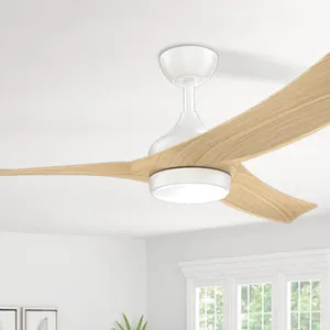 New Variable Frequency Solid Wood Fan Light/Silent Integrated Ceiling Fan Light（Wechat:13510231336） thumbnail-2