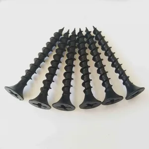Gypsum Screws With Black Phosphate for Metal Studs, High Hardness No Snapping, 13mm-100mm thumbnail-5