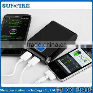 Smart Display 12000mah Portable Power Bank With ce Rohs thumbnail-3