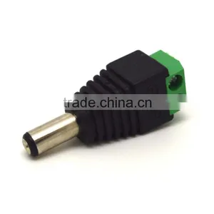 BNC Connector 2.1x5.5mm BNC Male Plug dc Power Jack Connector Adapter for CCTV Camera Security Video Surveillance System thumbnail-1
