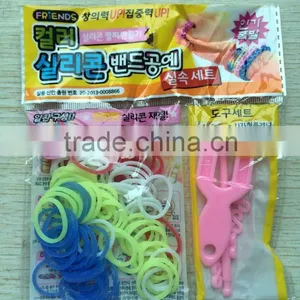 DIY Braided Bracelets With Cartoon Characters Rubber Loom Band thumbnail-3