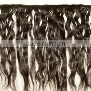 Top Quality/ 100% Virgin Remy Hair/ PU SKIN Hair Weft / PU SKIN Hair Extensions thumbnail-1