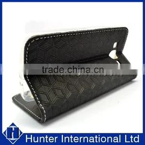 Rhombus Pattern PU Leather Case For Samsung G530 thumbnail-3