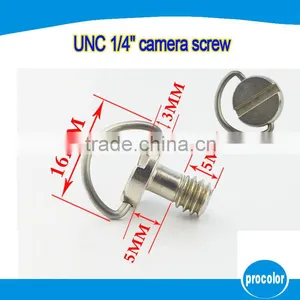 Ideas for Mini Company Nickel Plated Camera Screw Universal 1/4 Inch Camera Tripod Screw thumbnail-1