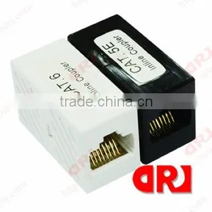 Fit for Network Cabling Female CAT5e UTP RJ45 Inline Coupler thumbnail-1