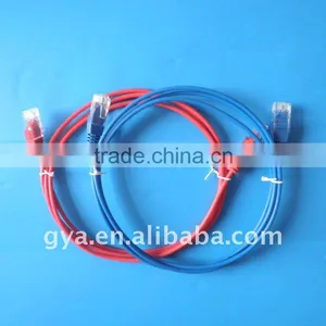 1 Pair Cat.3 Patch Cord, Round, Different Length and Colors thumbnail-1