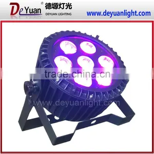 Waterproof Led Stage Par Light 7X12W 6in1 RGBWAUV Par Led IP65 thumbnail-2