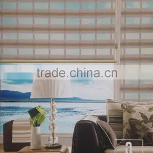 Wholesale Polyester Material Horizontal Pattern and Roller Type Fabric For Zebra Blinds thumbnail-1
