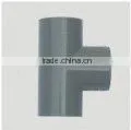 Manufacturers Non-toxic Grey Plastic Pipe Tee for Water Supply thumbnail-1