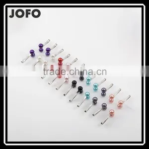 Wholesale Fashion Muslim Pearl Flat U Brooch Clip Accessoryies 2016 New Hot Design PDJ0116 thumbnail-1