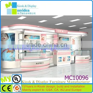 Option Design Shopping Mall/supermarket Showcase Mask Cosmetic Kiosk Design thumbnail-1
