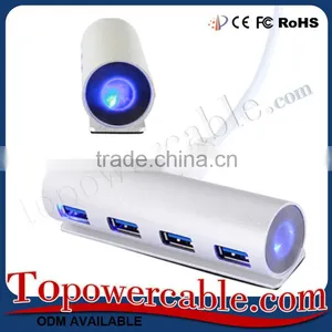 Factory Oem Fast Charging Aluminum Usb 3.0 Port High Speed Desk Hubs thumbnail-1