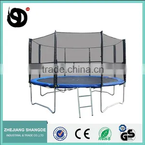 12 Kids Trampoline Jumping Bed Pads and Net thumbnail-4