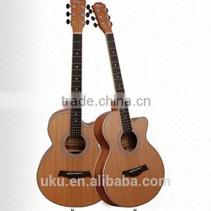 38 Inch Wholesale Small Hollow Body Acoustic Guitars for Sale thumbnail-1