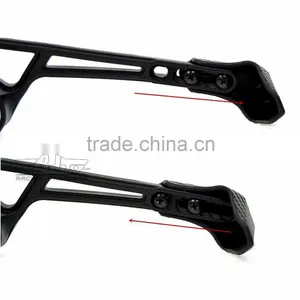 BJ-LG-004 Black Bent Style Plastic Motorcycle Brake Lever Guard thumbnail-6