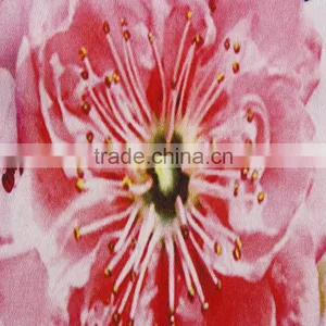 Woven Textiles 100% Cotton Canvas Fabric Printed With Beautiful Flowers thumbnail-2
