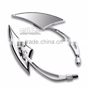 BJ-RM-036 Motorcycle Part Manufacturers Blade Style Universal Black CNC Motorcycle Mirrors for Harley thumbnail-4
