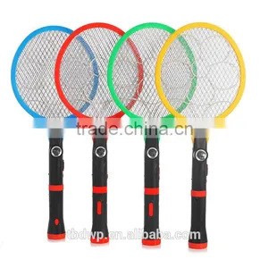 TB2013 Rechargeable Mosquito Swatter ,mosquito Killing Racket With Flashlight thumbnail-1