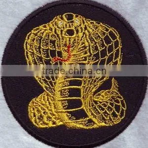 Letter Round Shape Badge Iron on Embroidery Patch thumbnail-6