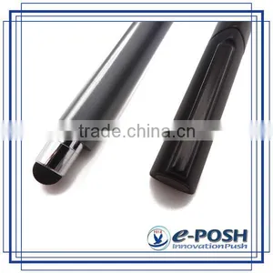 Triangle Aluminum Extrusion Barrel Touch Screen Roller Ball Point Pen With Stylus thumbnail-5