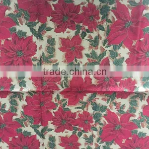 TB009 Flowers Polyester Table Cloth thumbnail-1