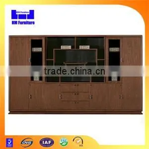 Walnut Portable Bookshelf for Living Room thumbnail-4