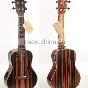 Wholesale Ebony Ukulele,concert Wooden Ukulele thumbnail-1