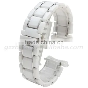 Classic Buckle Ceramic Watchband 24mm Watch Bracelet thumbnail-2