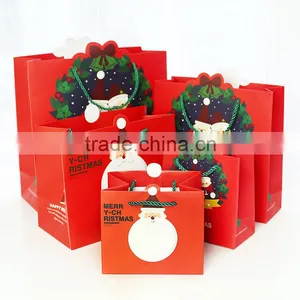 Christmas Paper Handle Bag thumbnail-1