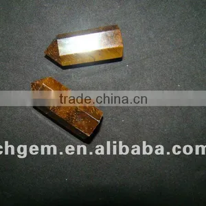 Natural Tiger Eye Wholesale Gemstone Crystal Point Wands thumbnail-1