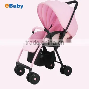 2016 New Lightweight Aluminum Baby Stroller, One Hand Folding Stroller Baby thumbnail-3