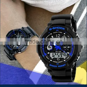Gift Wristwatch, Anti-Shock Waterproof Fashion Men Sports Watches thumbnail-4
